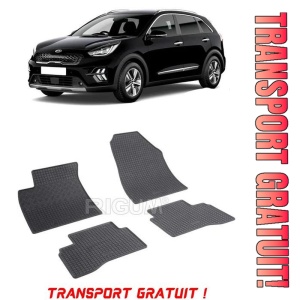 Kia Niro PhEV, Suv, fabricat din 08.2016 - Prezent, set covorase auto dedicate, din cauciuc 100% Premium - Transport Gratuit