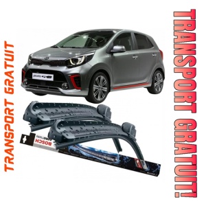 Kia Picanto II Set 2 stergatoare parbriz Bosch Aerotwin 600/475mm compatibile cu Kia PICANTO II (TA) (2011-2017) (55 cm / 40 cm)