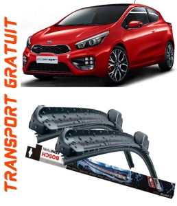 Kia Pro Cee'D Hatchback Van Set 2 stergatoare parbriz Bosch Aerotwin 600/475mm compatibile cu Kia PRO CEE'D Hatchback Van (JD) (2015-2018) (65 cm / 34 cm) accesorii pentru autoturismul tau - masina v118633