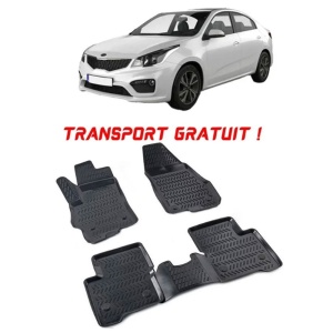Kia Rio IV 2017- Set 4 covorase auto din cauciuc tip tavita premium line 3D - Transport Gratuit! accesorii pentru autoturismul tau - masina v48908