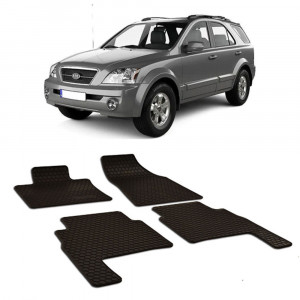 Kia Sorento (2002-2009) Set 4 covorase auto cauciuc Urban Line accesorii pentru autoturismul tau - masina v238758