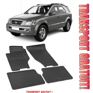 Kia Sorento III, Suv, fabricat din 02.2015 - 07.2020, 5 Locuri, set covorase auto dedicate, din cauciuc 100% Premium - Transport Gratuit