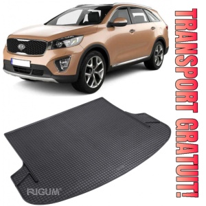 Kia Sorento Tavita pentru portbagaj din cauciuc, compatibila Kia Sorento II fabricatie 2009 - 01.2015, caroserie suv, 5 locuri