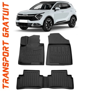 Kia Sportage (Nq5) (2021 - prezent) Set covorase auto cauciuc G.Modern Line 3D accesorii pentru autoturismul tau - masina v239441