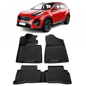 Kia Sportage (QL) (2015-2021) Set covorase auto cauciuc G.Modern Line 3D accesorii pentru autoturismul tau - masina v243916
