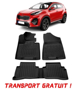 Kia Sportage (QL) (2015-2021) Set covorase auto cauciuc G.Modern Line 3D transport gratuit accesorii pentru autoturismul tau - masina v50311