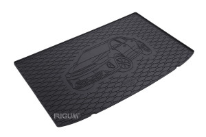Kia Stonic, Tavita pentru portbagaj din cauciuc, compatibila Kia Stonic, caroserie SUV, fabricatie 10.2017 - prezent, portbagaj inferior accesorii pentru autoturismul tau - masina v111343