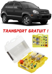 Kit trusa Set becuri H4 compatibila cu Hyundai Tucson din 2004 – 2015 , bec far, semnalizare , pozitie, iluminare numar, frana, plafoniera, stop frana