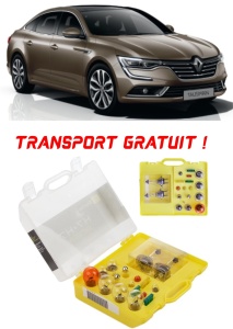 Kit trusa Set becuri H7 compatibila cu Renault Talisman din 2015 - 2020 , bec far, semnalizare , pozitie, iluminare numar, frana, plafoniera, stop frana