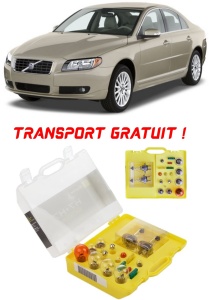 Kit trusa Set becuri H7 compatibila cu Volvo S80 din 2006 - 2016 , bec far, semnalizare , pozitie, iluminare numar, frana, plafoniera, stop frana