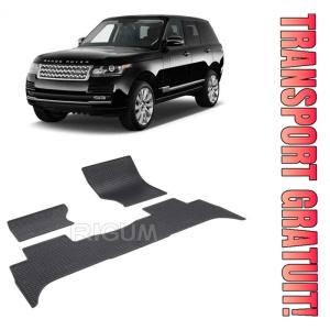 Land Rover Range Rover Sport II, Suv, fabricat din 09.2013 - Prezent, set covorase auto dedicate, din cauciuc 100% Premium
