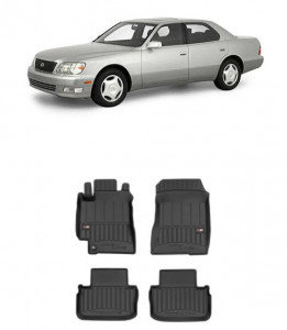 Lexus Is I Din 1998 - 2005, Sedan , Set Covorase Auto Tip Tavita Premium 3D, din cauciuc accesorii pentru autoturismul tau - masina v162915
