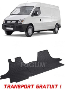 Maxus EV80, Van, fabricat din 2018 - Prezent, set covorase auto dedicate, din cauciuc 100% Premium - Transport Gratuit accesorii pentru autoturismul tau - masina v39053