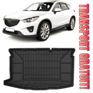 Mazda 2 II Hatchback din 09.2007 - 01.2015, Tavita Pentru Portbagaj Lux Premium Dedicata, Roata Rezerva Ingusta / Kit Reparatie *1