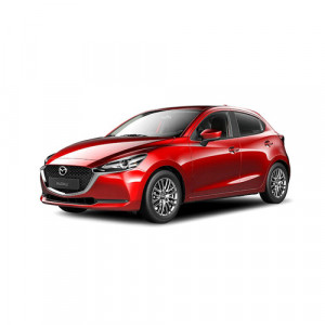 Mazda 2 III Din 02.2015 - Prezent, Hatchback , Set Covorase Auto Tip Tavita Premium 3D, din cauciuc accesorii pentru autoturismul tau - masina v162306