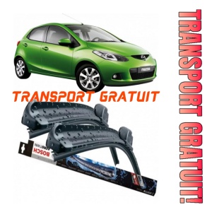 Mazda 2 Set 2 stergatoare parbriz Bosch Aerotwin 600/475mm compatibile cu Mazda 2 (DL, DJ) (2014) (55 cm / 40 cm)