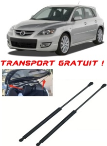 MAZDA 3 (BK) - Set 2 amortizoare pentru portbagaj / haion compatibil cu MAZDA 3 (BK) fabricat 2003 – 2009 accesorii pentru autoturismul tau - masina v27911