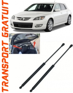 Mazda 3 Set 2 amortizoare pentru portbagaj Krosno compatibil cu Mazda 3 Hatchback fabricat intre 2003-2009 accesorii pentru autoturismul tau - masina v86742