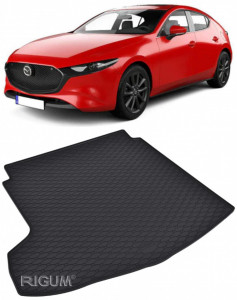 Mazda 3 Tavita pentru portbagaj din cauciuc, compatibila Mazda 3 IV fabricatie 03.2019 - prezent, caroserie sedan accesorii pentru autoturismul tau - masina v111483