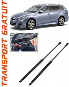 Mazda 6 Saloon Set 2 amortizoare pentru portbagaj / haion Krosno compatibil cu Mazda 6 Saloon Combi fabricat intre 2002-2007 accesorii pentru autoturismul tau - masina v89463
