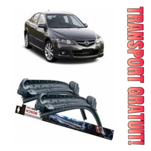 Mazda 6 Set 2 stergatoare parbriz Bosch Bosch Aerotwin compatibile cu Mazda 6 2007-2013 (60 cm / 40 cm)