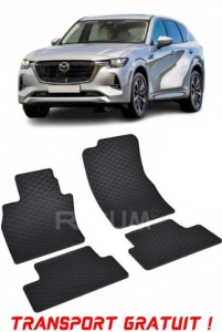 Mazda CX-60 PhEV fabricat din 08.2022 - Prezent, Suv, set covorase auto dedicate, din cauciuc 100% Premium - Transport Gratuit accesorii pentru autoturismul tau - masina v38963