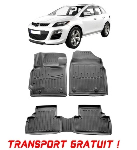 Mazda CX-7 Versiunea Benzina (2006-2012) Set covorase auto cauciuc G.Modern Line 3D transport gratuit
