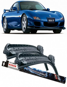 Mazda Rx-7 Set 2 stergatoare parbriz Bosch Bosch Aerotwin compatibile cu Mazda Rx-7 1992-2002 (50 cm / 50 cm) accesorii pentru autoturismul tau - masina v134913