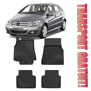 Mercedes B-Class W245 Din 06.2005 - 2011, Van , Set Covorase Auto Tip Tavita Premium 3D, din cauciuc