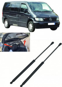 Mercedes-Benz Vito Set 2 amortizoare pentru portbagaj / haion Krosno compatibil cu Mercedes-Benz Vito Bus fabricat intre 1996-2003 accesorii pentru autoturismul tau - masina v90157