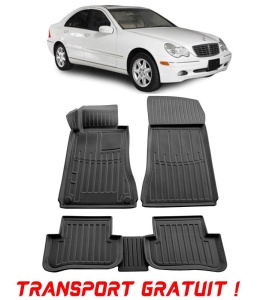 Mercedes Benz W203 C (2001-2007) Set covorase auto cauciuc G.Modern Line 3D transport gratuit accesorii pentru autoturismul tau - masina v50272