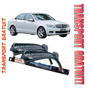 Mercedes C-Class Set 2 stergatoare parbriz Bosch Bosch Aerotwin 60 cm/60 cm compatibile cu Mercedes-Benz C-Class (W204) din 2007-2014 (60 cm / 60 cm)