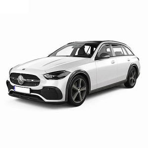 Mercedes C-Class W206 Din 06.2021 - Prezent, Combi , Set Covorase Auto Tip Tavita Premium 3D, din cauciuc accesorii pentru autoturismul tau - masina v163438