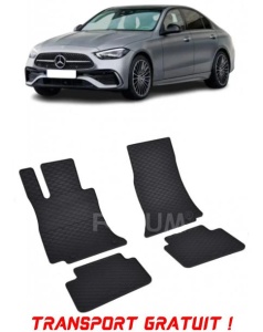 Mercedes C-Class W206 PhEV fabricat din 10.2021 - Prezent, Sedan, set covorase auto dedicate, din cauciuc 100% Premium - Transport Gratuit accesorii pentru autoturismul tau - masina v38945