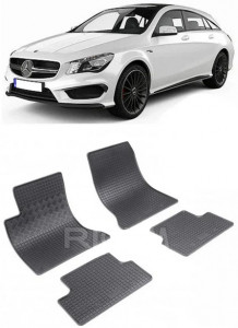Mercedes Cla I, Combi, fabricat din 01.2015 - 08.2019, set covorase auto dedicate, din cauciuc 100% Premium accesorii pentru autoturismul tau - masina v154830