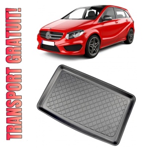 Mercedes clasa B W246 Hatchback din 10.2011 - 12.2018, Tavita Pentru Portbagaj Lux Premium Dedicata, Portbagaj Inferior Cu Variobox *1