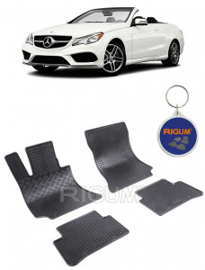 Mercedes Clasa E W212, Coupe, fabricat din 02.2009 - 11.2016, set covorase auto dedicate, din cauciuc 100% Premium accesorii pentru autoturismul tau - masina v155779
