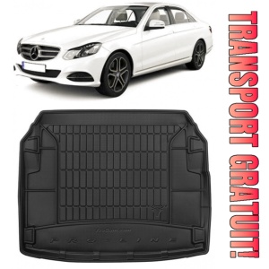 Mercedes clasa E W212 Sedan din 03.2009 - 03.2016, Tavita Pentru Portbagaj Lux Premium Dedicata, Fara Elemente din Plastic *3