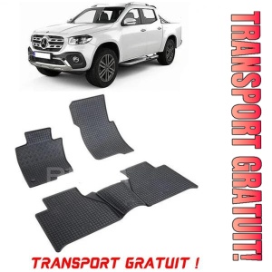 Mercedes Clasa X, Pick-Up, fabricat din 01.2016 - Prezent, set covorase auto dedicate, din cauciuc 100% Premium - Transport Gratuit