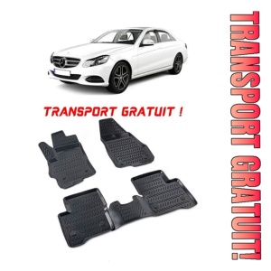 Mercedes E Class W213 2017-2023, Set 4 covorase auto din cauciuc tip tavita premium line 3D - Transport Gratuit!