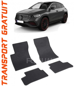 Mercedes Gla H247, Suv, fabricat din 12.2019 - Prezent, set covorase auto dedicate, din cauciuc 100% Premium accesorii pentru autoturismul tau - masina v155573