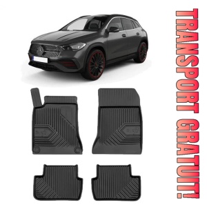 Mercedes Gla X156 Din 03.2014 - 11.2019, Suv , Set Covorase Auto Tip Tavita Premium 3D, din cauciuc