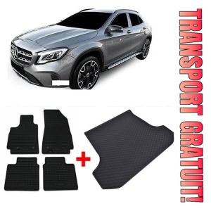 Mercedes Gla X156 Suv din 03.2014 - 11.2019 *4, Set Covorase + tavita portbagaj auto