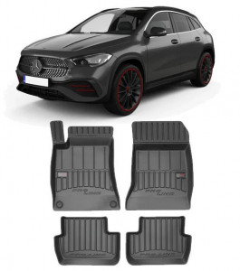 Mercedes Gla X156, Suv, Din 03.2014 - 11.2019 , Set Covorase Auto Tip Tavita Premium 3D, din cauciuc accesorii pentru autoturismul tau - masina v172822