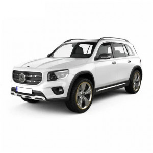 Mercedes Glb X247 Din 11.2019 - Prezent, Suv , Set Covorase Auto Tip Tavita Premium 3D, din cauciuc accesorii pentru autoturismul tau - masina v167405