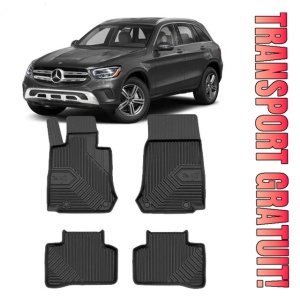 Mercedes Glc X253 Din 09.2015 - Prezent, Suv , Set Covorase Auto Tip Tavita Premium 3D, din cauciuc