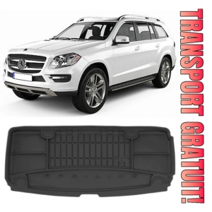 Mercedes Gls I X166 Suv din 2016 - 2019, Tavita Pentru Portbagaj Lux Premium Dedicata, Rand 3 Ridicat *1