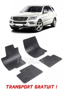 Mercedes ML W166, Suv, fabricat din 11.2011 - 05.2015, set covorase auto dedicate, din cauciuc 100% Premium - Transport Gratuit accesorii pentru autoturismul tau - masina v38801