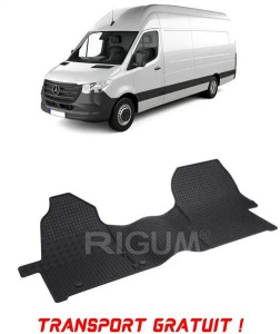 Mercedes Sprinter II, Van, fabricat din 2006 - 2018, 3 Locuri, set covorase auto dedicate, din cauciuc 100% Premium - Transport Gratuit accesorii pentru autoturismul tau - masina v38795