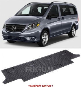 Mercedes Vito set covorase auto dedicate, din cauciuc dedicate Mercedes Vito W447 fabricatie 10.2014 - prezent, caroserie van, rand 3 - Transport Gratuit accesorii pentru autoturismul tau - masina v38789